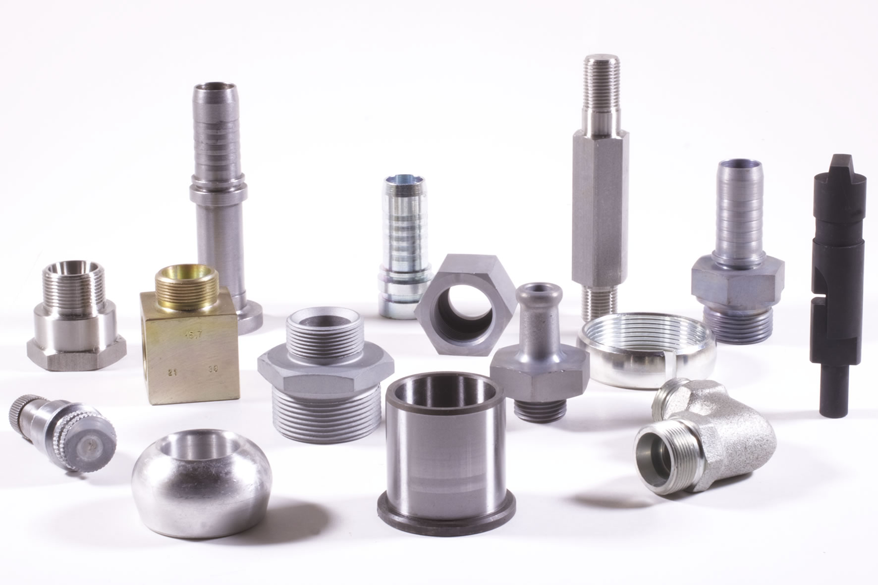 Manufacture of turned and machined parts on multi-spindle and CNC lathes