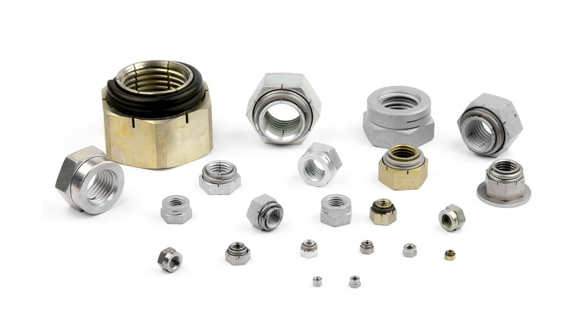 Manufacture of self-locking security nuts